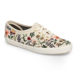 Keds x Rifle Paper Co Embroidered Keds Size US 9
